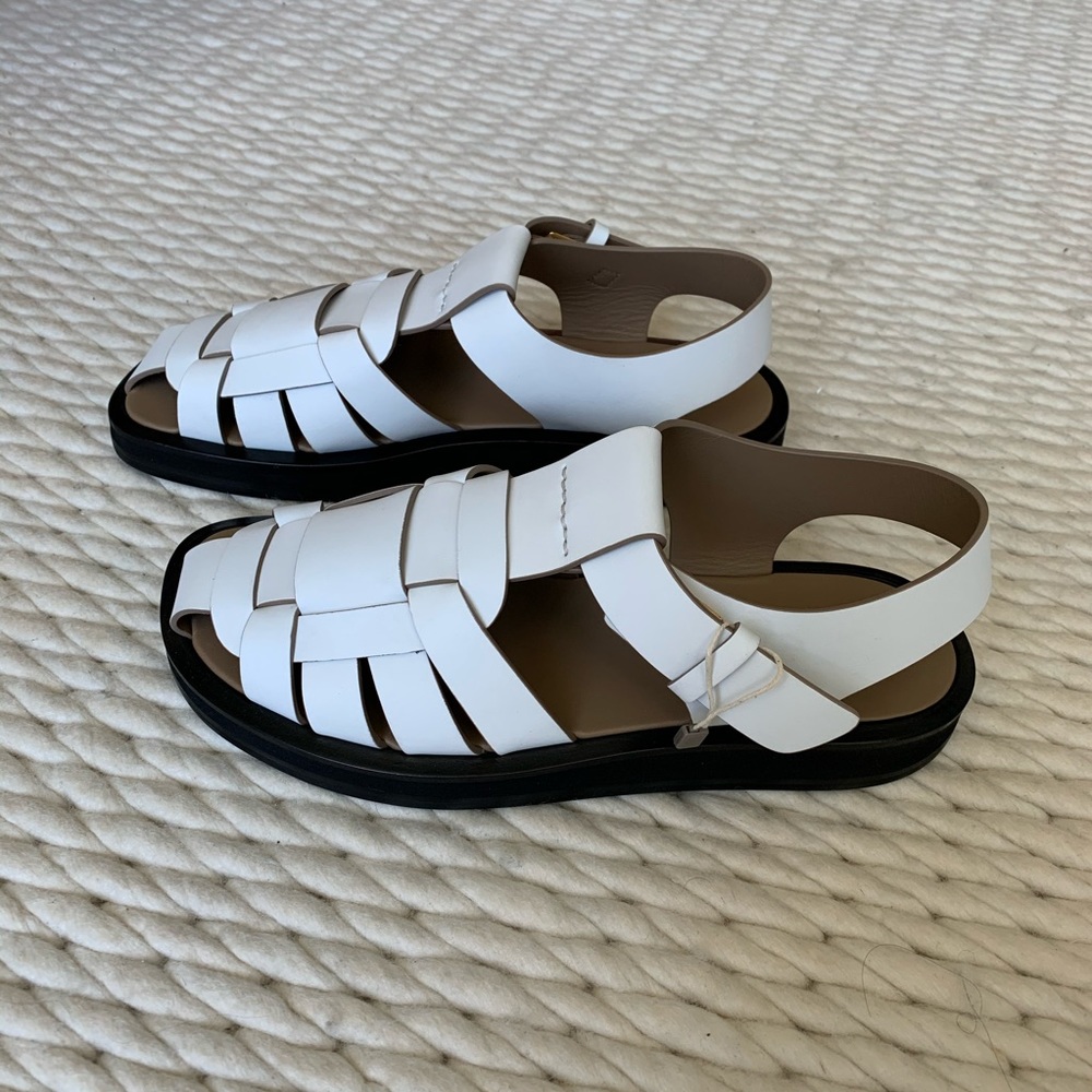 The Row Gaia 2 White Sandal - Picture 3 of 4